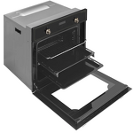 Превью картинка Электрический духовой шкаф Meferi MEO606BK RETRO #6