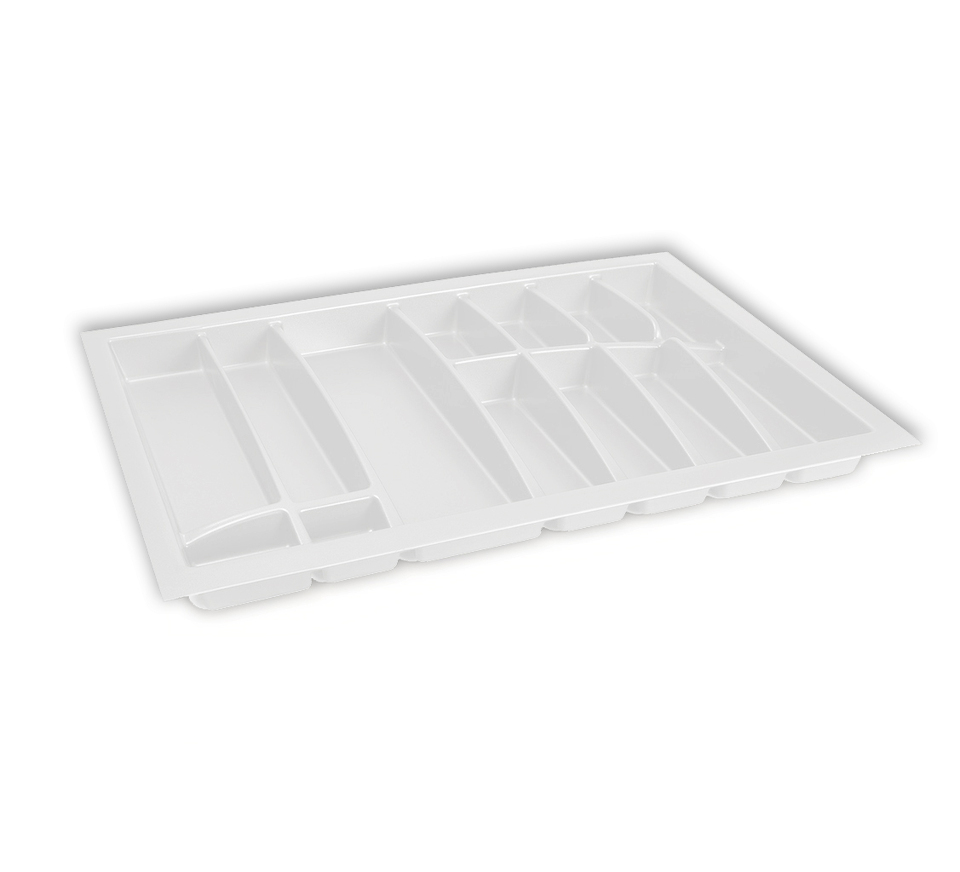 Фото Dirks Лоток LINE для столовых приборов, ширина фасада 800 мм, 705x462х56 мм, белый