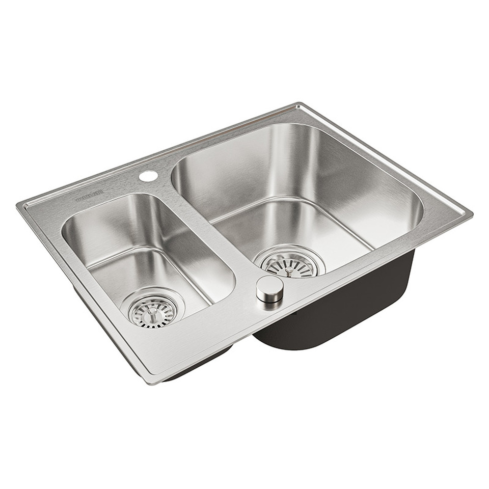 Фото Металлическая мойка EMAR OL-0304