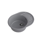 Превью картинка Кварцевая мойка Lex ORTA 620 DEEP GREY кварцевая мойка #2