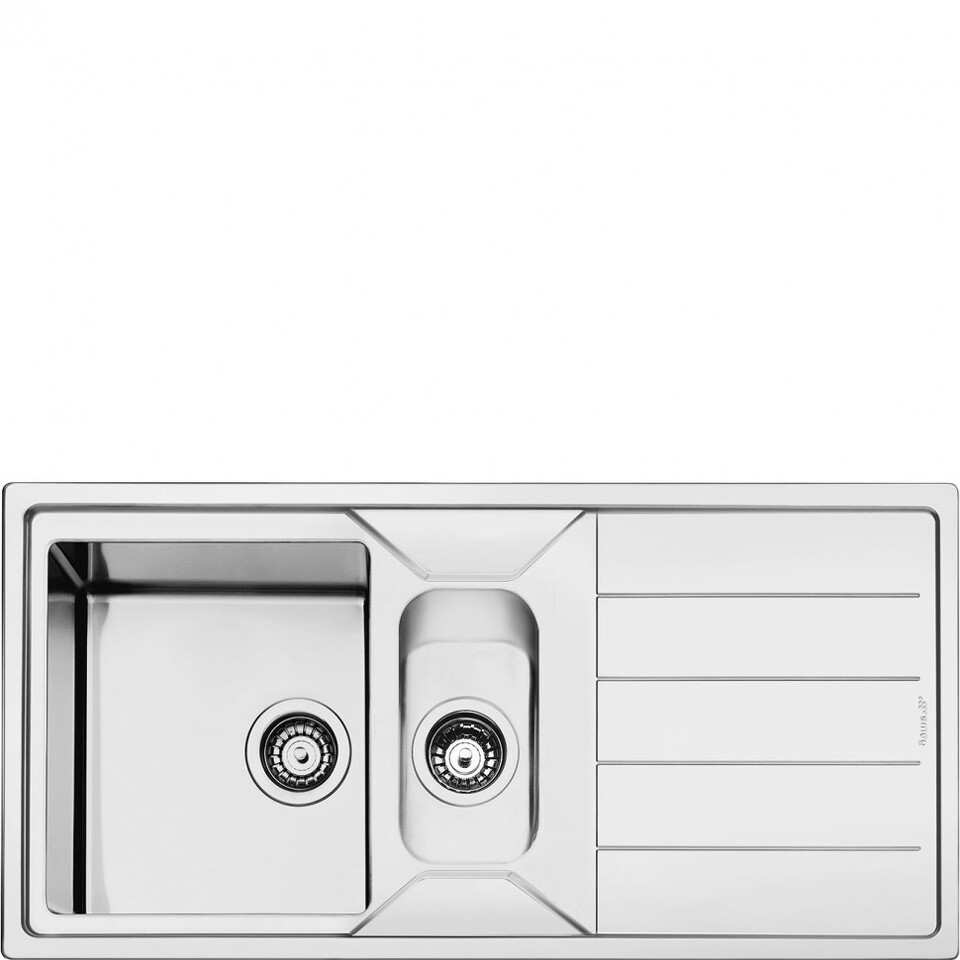 Фото Металлическая мойка Smeg LDR102-2