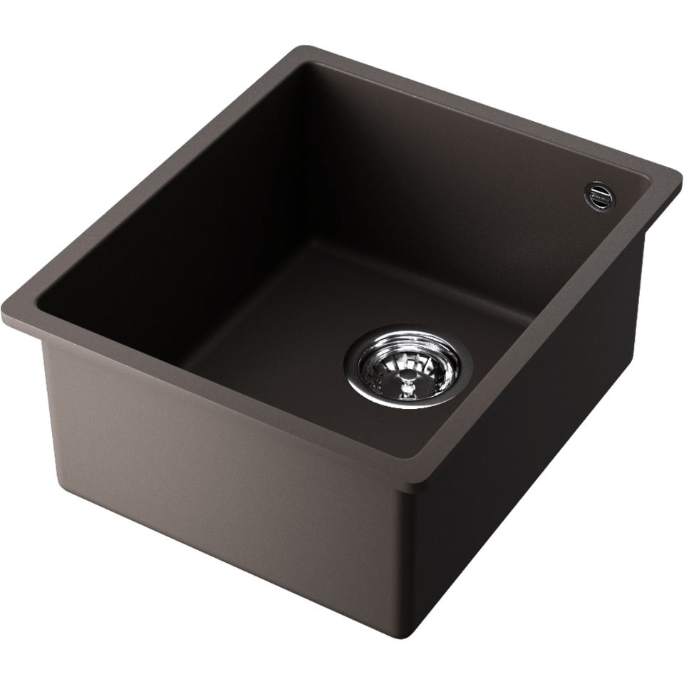 Фото Гранитная мойка Omoikiri Мойка Bosen 38-U-ES Tetogranit/espresso