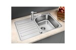 Превью картинка Металлическая мойка Blanсo LANTOS 45S-IF Compact нерж. сталь, с клапаном-автоматом #2