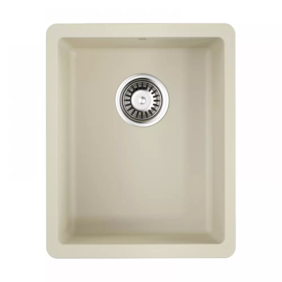 Фото Гранитная мойка Omoikiri Kata 34-U-BE Artgranit/ваниль