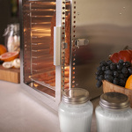 Превью картинка Сушилка для овощей и фруктов Дегидратор Meyvel MDH12-1S (Inox) #23