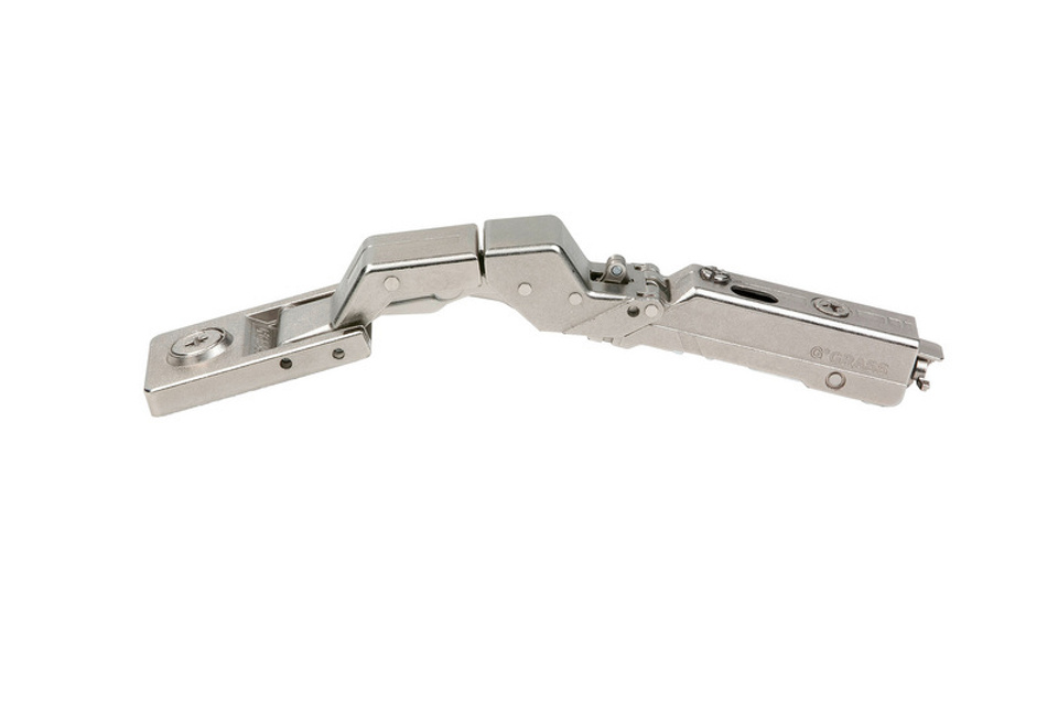 Фото Grass Петля Tiomos Mirro 125° для зеркал./прозр. стеклянных фасадов без демпфера