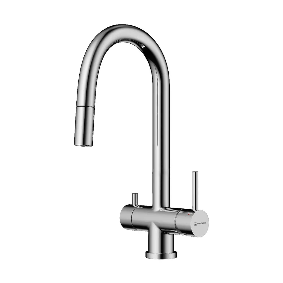 Фото Смеситель для кухни Omoikiri Akita-S-C латунь/хром