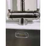 Превью картинка Смеситель для кухни Omoikiri Amagasaki-SI латунь/античное серебро #4