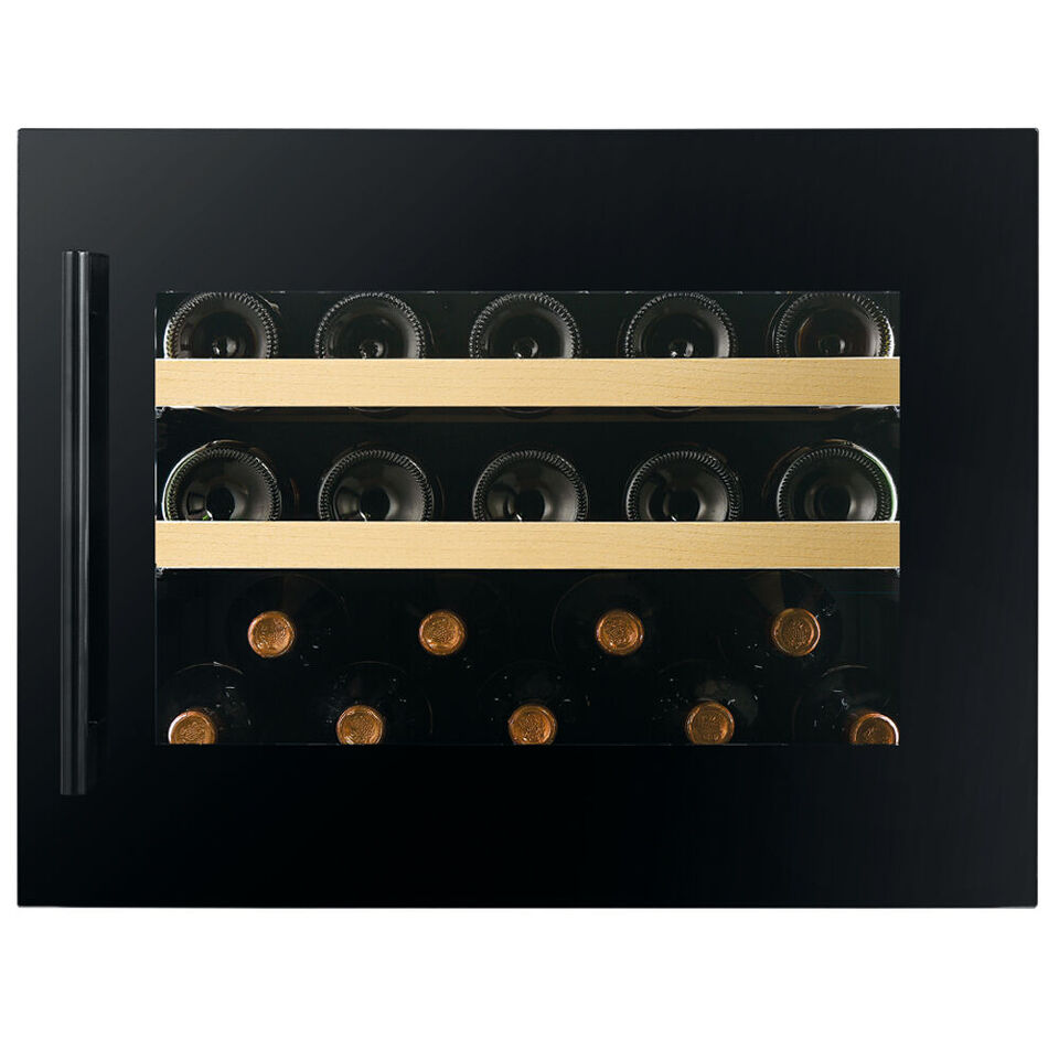 Фото Шкаф винный встраиваемый Винный холодильник (шкаф) компрессорный Dunavox DVP-19.50B