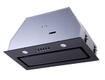 Превью картинка Полновстраиваемая вытяжка Maunfeld TRAPEZE 601GG BLACK #1