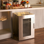 Превью картинка Сушилка для овощей и фруктов Дегидратор Meyvel MDH16-1S (Inox) #15