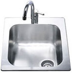 Превью картинка Металлическая мойка Smeg VS34/P3 #2