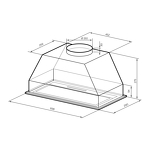 Превью картинка Полновстраиваемая вытяжка Lex HYPER 900 GS Inverter WH воздухоочиститель #2