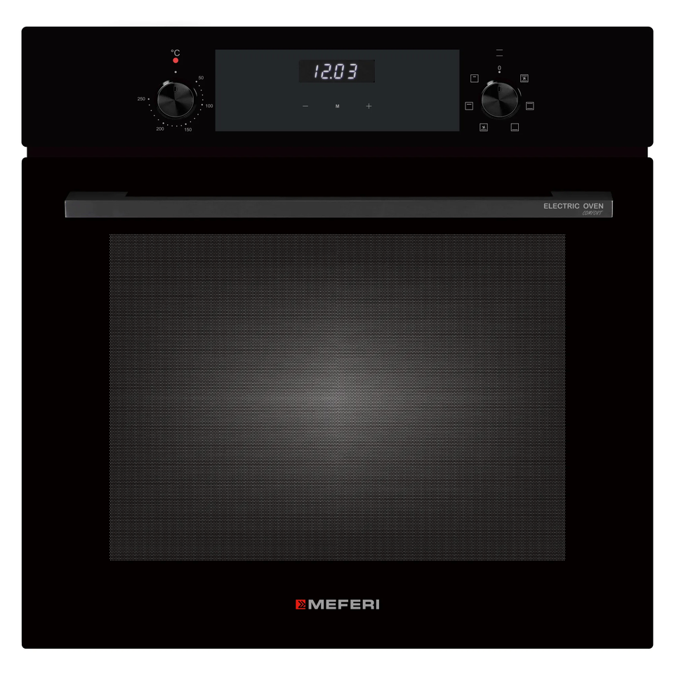 Фото Электрический духовой шкаф Meferi MEO607BK COMFORT