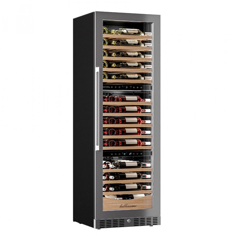 Фото Шкаф винный  Meyvel Винный холодильник (шкаф) компрессорный MEYVEL MV98-KST3 (Slim)