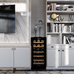 Превью картинка Шкаф винный встраиваемый Meyvel Винный холодильник (шкаф) компрессорный MEYVEL MV28-KBT2 #9