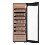 Превью картинка Хьюмидор Холодильник (шкаф) для сигар компрессорный Meyvel MC-272BK (PRO) #15