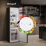 Превью картинка Холодильник с нижней морозилкой Weissgauff WRK 1800 Defrost Black #6