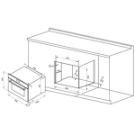 Превью картинка Электрический духовой шкаф KRONA ONYX 60H BL/BL #26