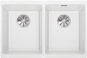 Картинка Blanсo SUBLINE 350/350-U SILGRANIT PuraDur белый с отв.арм. InFino