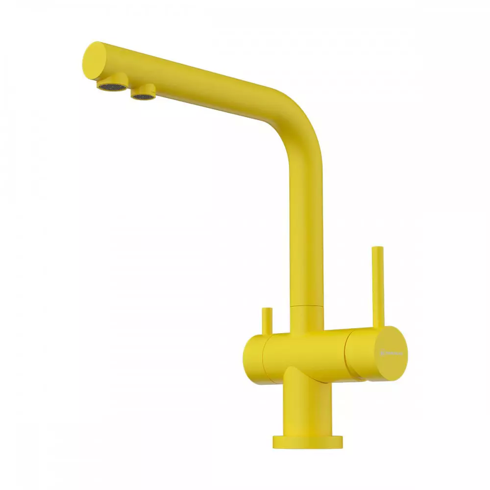 Фото Смеситель для кухни Omoikiri Nagano-SL латунь/sicilian lemon