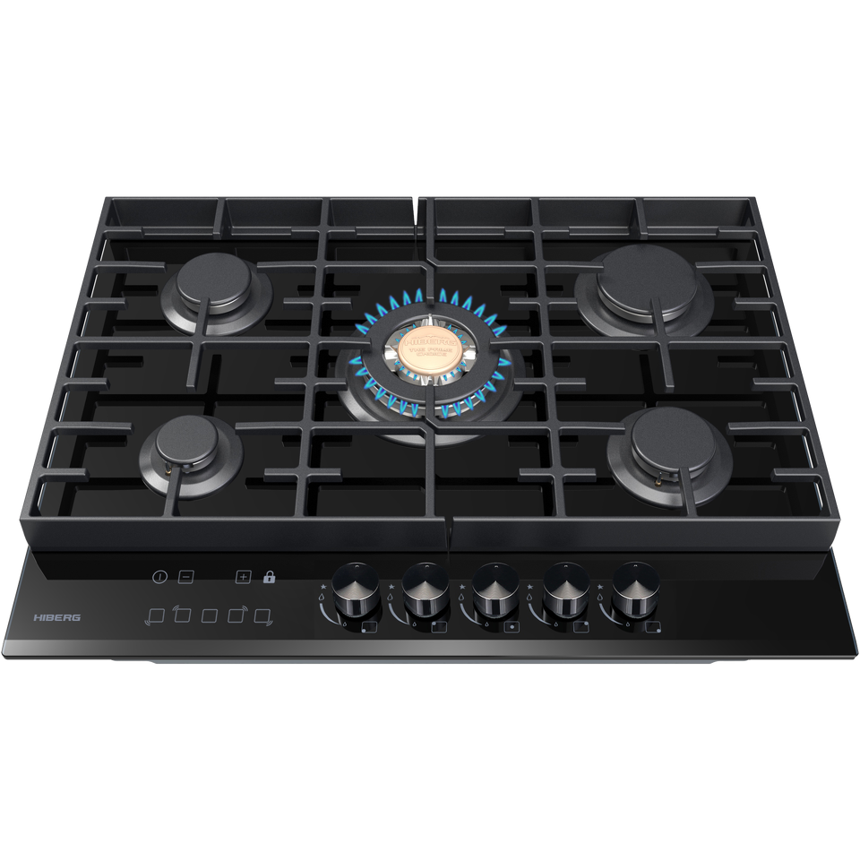 Фото Газовая варочная панель HIBERG VM 7155 B