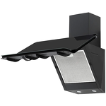 Превью картинка Наклонная вытяжка KRONA SATURN 600 DN BLACK 4S #4