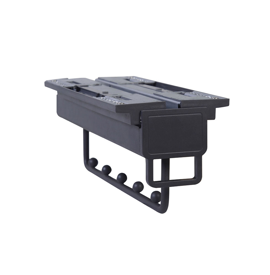 Фото Duslar Выдвижная штанга MOLLY для одежды, длина 330 мм, антрацит