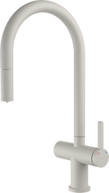 Картинка Rivelato ACIO U-обр.с выдвижной лейкой и краном питьевой воды D-35мм brina