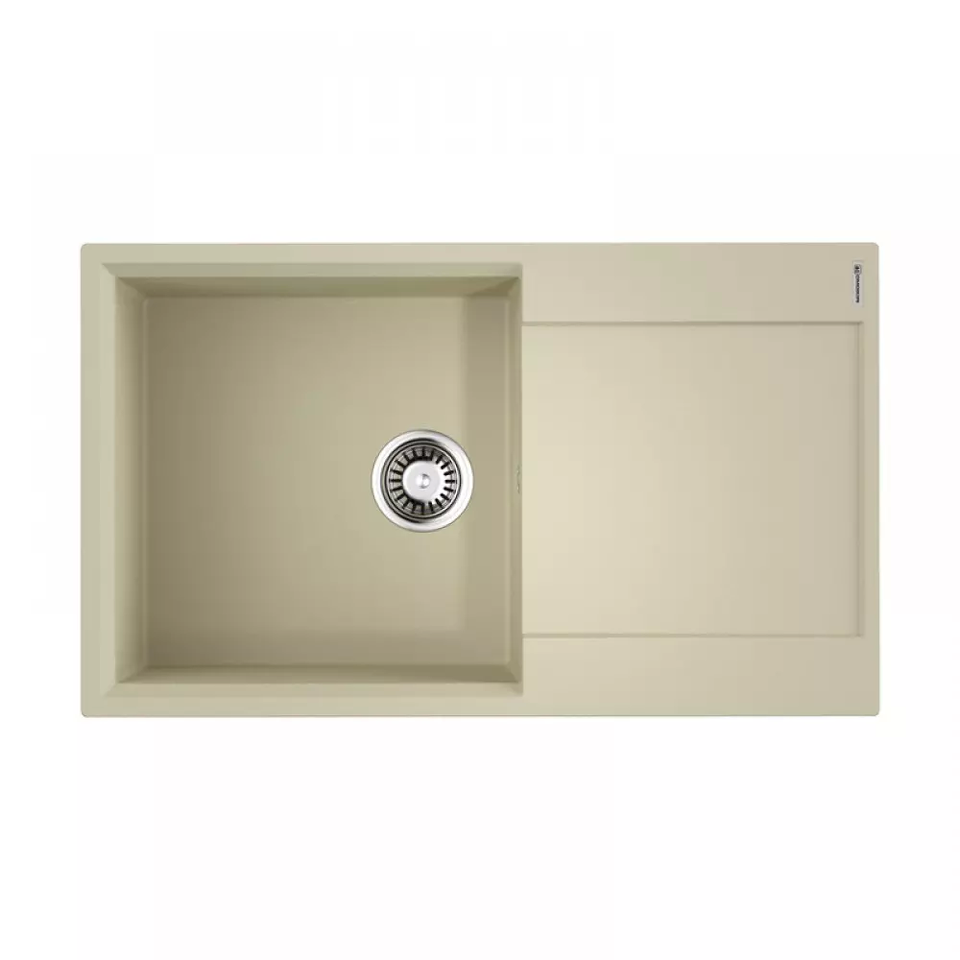 Фото Гранитная мойка Omoikiri Daisen 86-BE Artgranit/ваниль