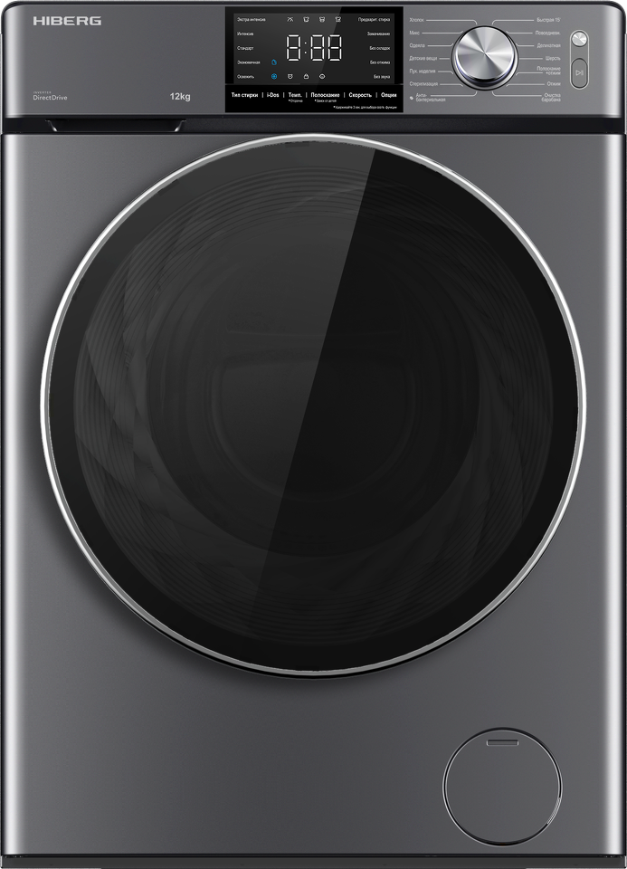 Фото Стиральная машина с фронтальной загрузкой HIBERG i-DDQ6A-1214 Sd