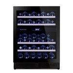 Превью картинка Шкаф винный встраиваемый Винный холодильник (шкаф) компрессорный Dunavox DAUF-45.125DB.TO #1