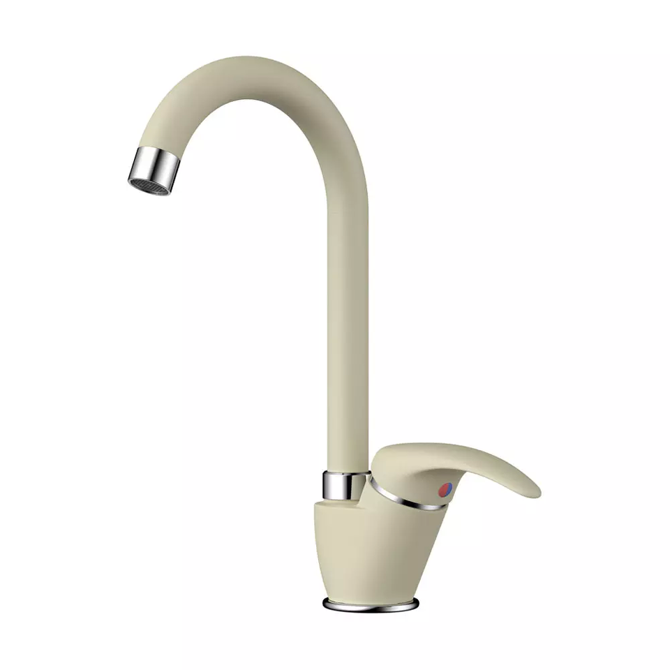 Фото Смеситель для кухни Omoikiri Umi-BE латунь/ваниль