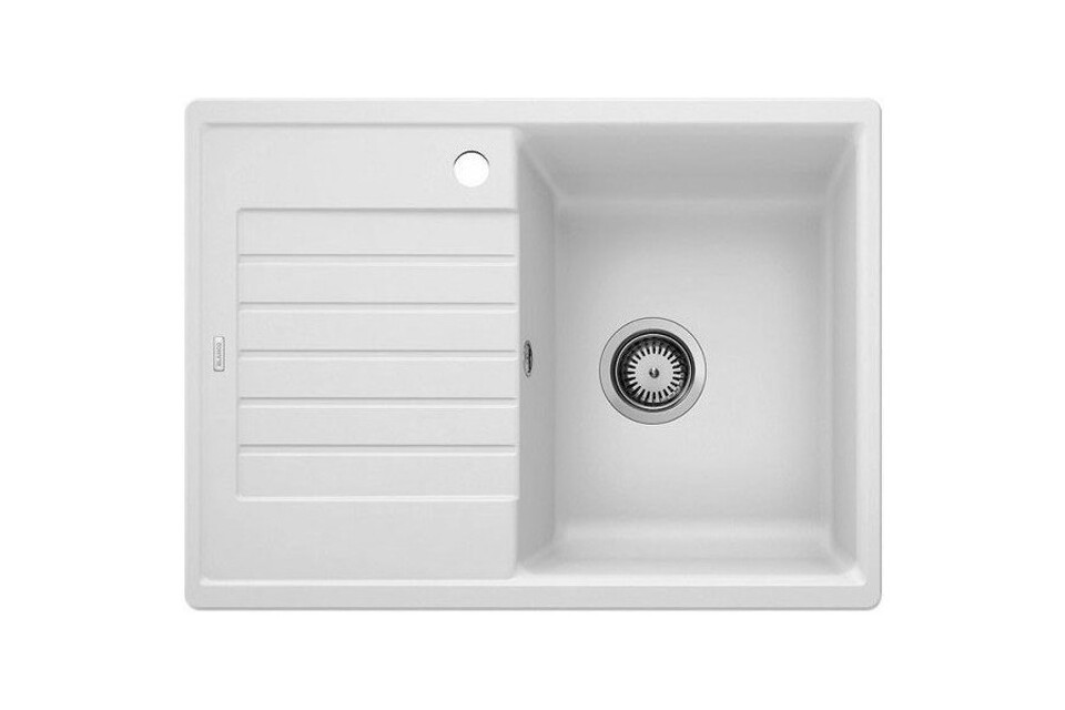 Фото Гранитная мойка Blanсo ZIA 45 S Compact SILGRANIT PuraDur белый