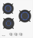 Превью картинка Газовая варочная панель Weissgauff HG 430 WGH #6