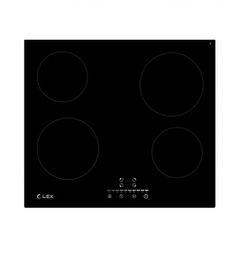 Картинка Lex EVH 640-1 BL панель стеклокерамическая электрическая