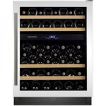 Превью картинка Шкаф винный встраиваемый Винный холодильник (шкаф) компрессорный Dunavox 53 бут DX-53.130 DWK/DP #1