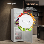 Превью картинка Холодильник с нижней морозилкой Weissgauff WRK 1700 DeFrost White #6