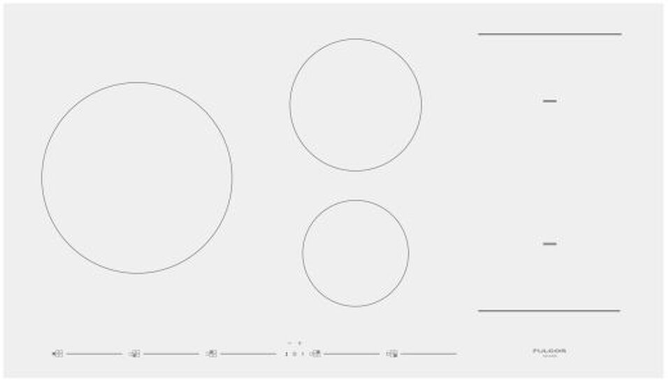 Фото Индукционная варочная панель Fulgor Milano FSH 905 ID TS WH-1