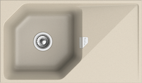 Картинка Rivelato LOCUS 85 1-чаш 850*500 beige scuro