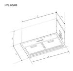 Превью картинка Полновстраиваемая вытяжка Haier HVQ-B2532B #2