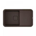 Превью картинка Гранитная мойка Omoikiri Tasogare 86-DC Artgranit/темный шоколад #1