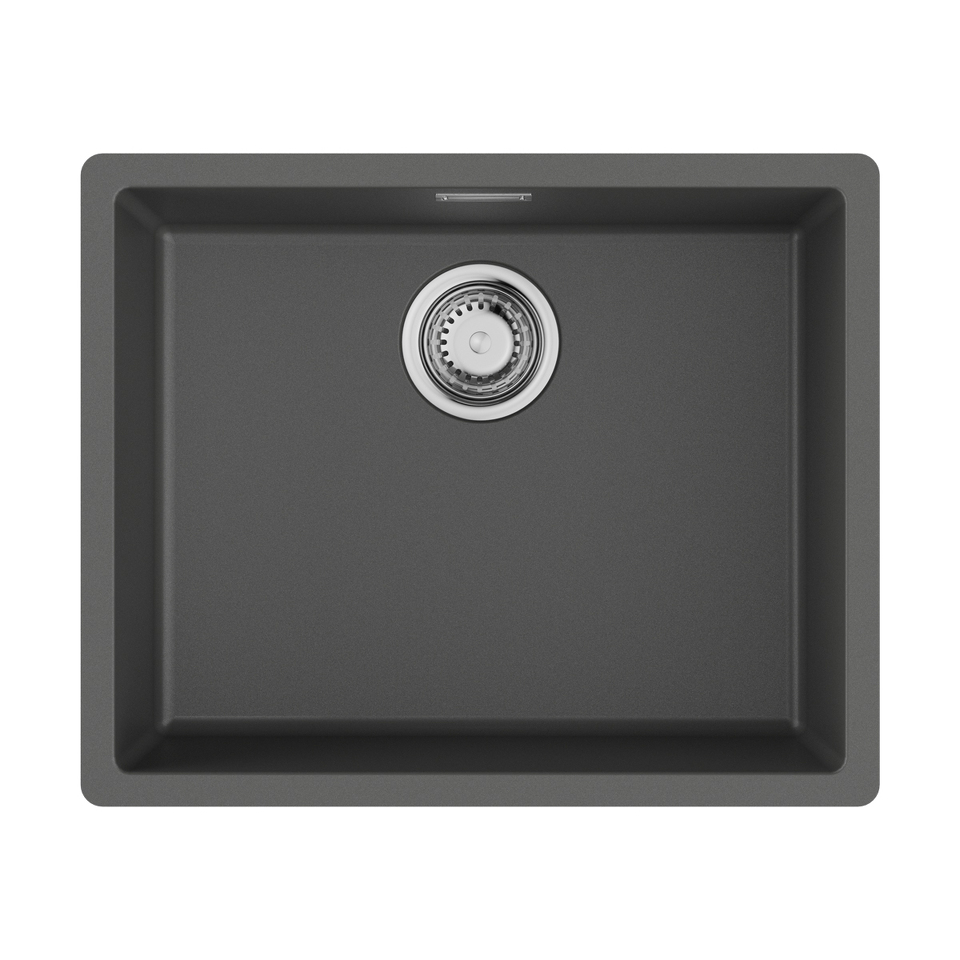 Фото Гранитная мойка Omoikiri Yamakawa 55T Integra-PL Tetogranit/платина