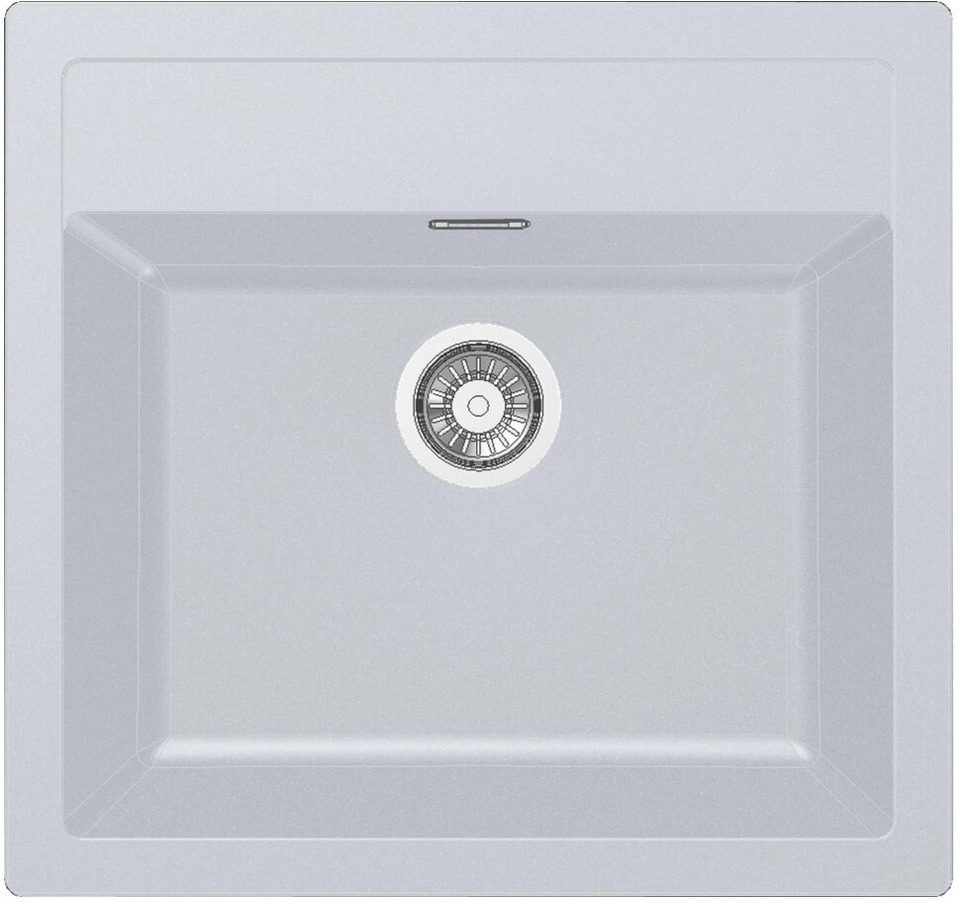 Фото Гранитная мойка Franke Мойка SID 610 белый стоп-вентиль