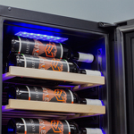 Превью картинка Шкаф винный  Meyvel Винный холодильник (шкаф) компрессорный MEYVEL MV106-KBT2 (Slim) #7