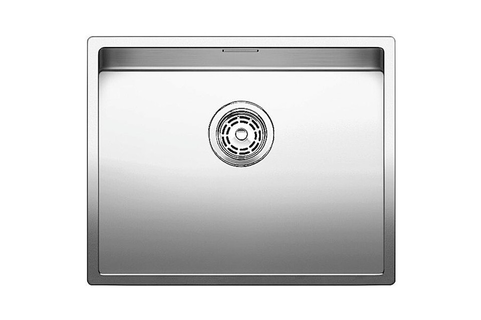 Фото Металлическая мойка Blanсo CLARON 500-U нерж.сталь зеркальная полировка с отв. арм. InFino