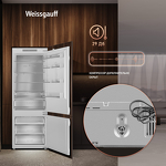 Превью картинка Встраиваемый холодильник с морозильной камерой Weissgauff WRKI 1970 Total NoFrost Inverter Premium EcoFresh Inox #24