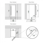Превью картинка Шкаф винный встраиваемый Винный холодильник (шкаф) компрессорный Dunavox DAU-17.57DSS #2