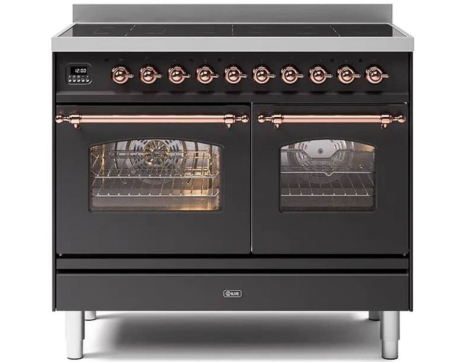 Фото Центр варочный ILVE PDI106NE3/MGP матовый графит (фурн. медь)