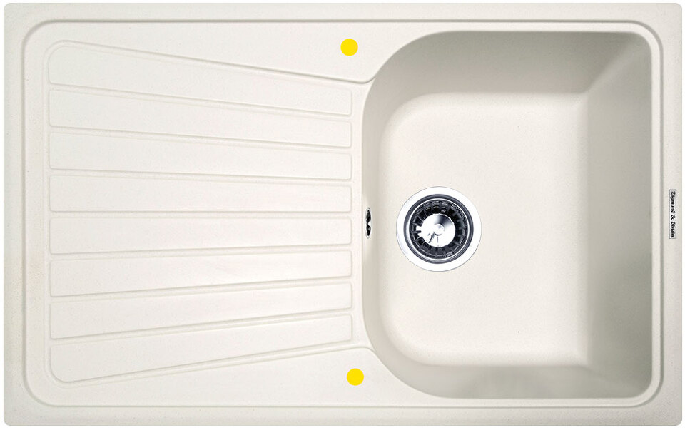 Фото Гранитная мойка Zigmund & Shtain KLASSISCH 790 Индийская ваниль